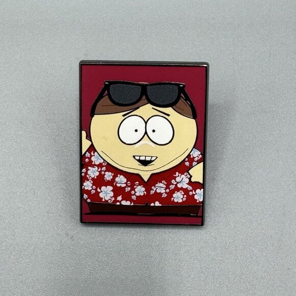 South Park Cartman HAWAII ALOHA Costume Blind Box Enamel Pin New Open Box - Picture 1 of 3